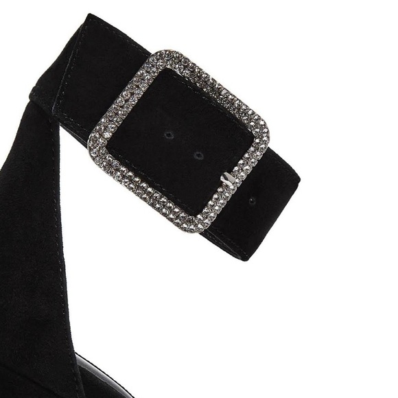 AQUA WOMENS BLAIR SUEDE STILETTO DRESS HEELS - Picture 3 of 6